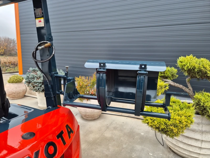 Мотокар Toyota ИЗРАВНИТЕЛ  / ГАЗ + БЕНЗИН / КАТО НОВ !, снимка 16 - Индустриална техника - 49458938