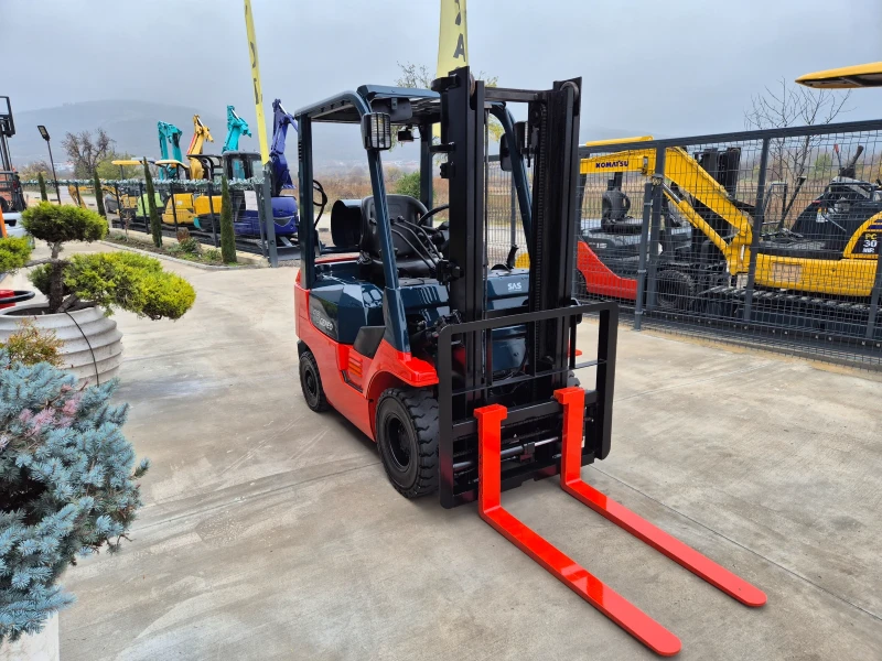 Мотокар Toyota ИЗРАВНИТЕЛ  / ГАЗ + БЕНЗИН / КАТО НОВ !, снимка 7 - Индустриална техника - 49458938