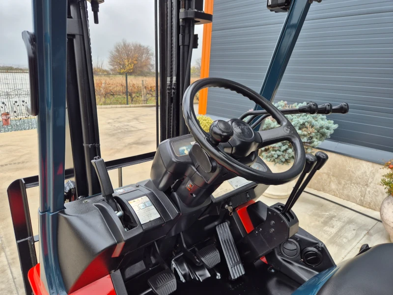 Мотокар Toyota ИЗРАВНИТЕЛ  / ГАЗ + БЕНЗИН / КАТО НОВ !, снимка 10 - Индустриална техника - 49458938