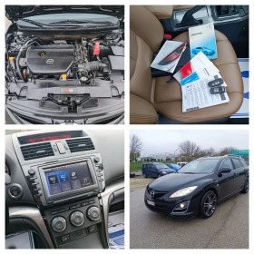 Mazda 6 2.5i-170кс-ШВЕЙЦАРИЯ-РЪЧКА-6ск-FACELIFT-NAVI, снимка 17