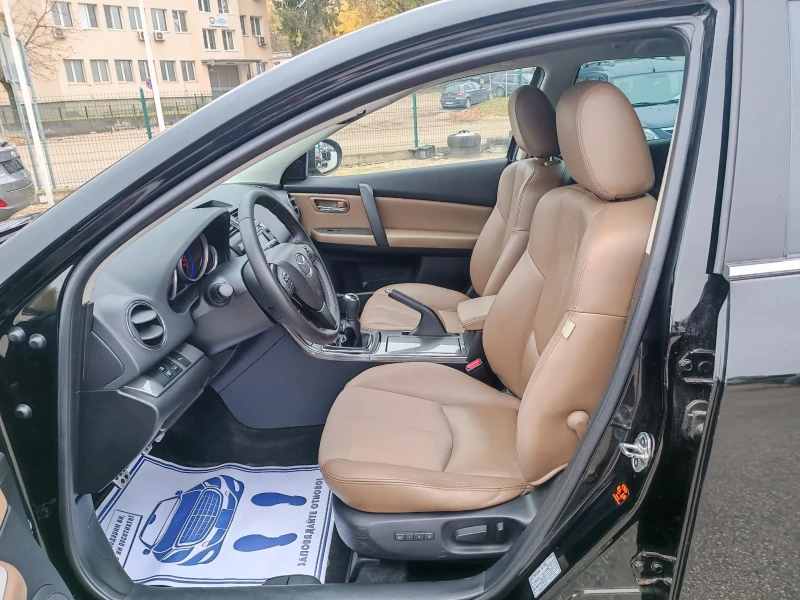 Mazda 6 2.5i-170кс-ШВЕЙЦАРИЯ-РЪЧКА-6ск-FACELIFT-NAVI, снимка 10 - Автомобили и джипове - 52348618