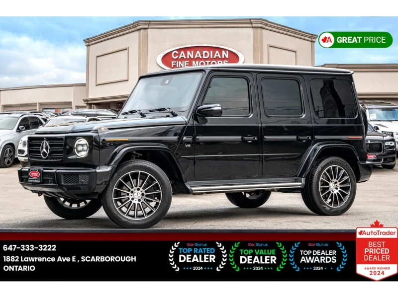 Mercedes-Benz G 500 550 AMG PKG BURMESTER 2019 * CARFAX* АВТОФИНАНСИРА