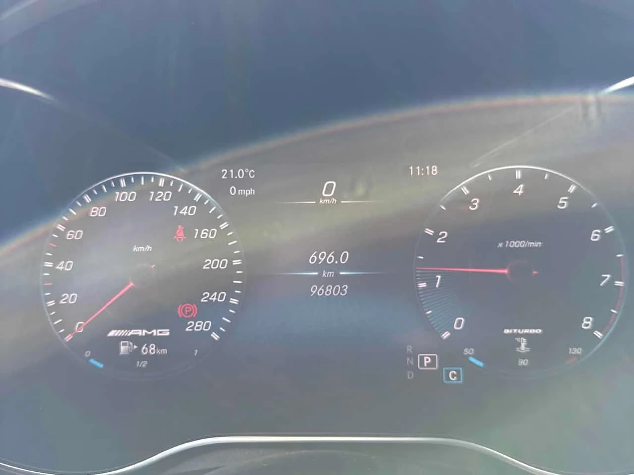 Mercedes-Benz GLC 43 AMG AMG /CARFAX /Дигитален КМ/Панорама/Клип, снимка 7 - Автомобили и джипове - 53774293