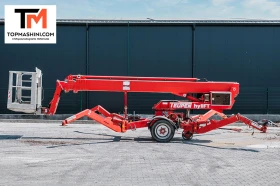 Автовишка Друга марка Телескопична вишка ремарке Teupen GT17H, снимка 4