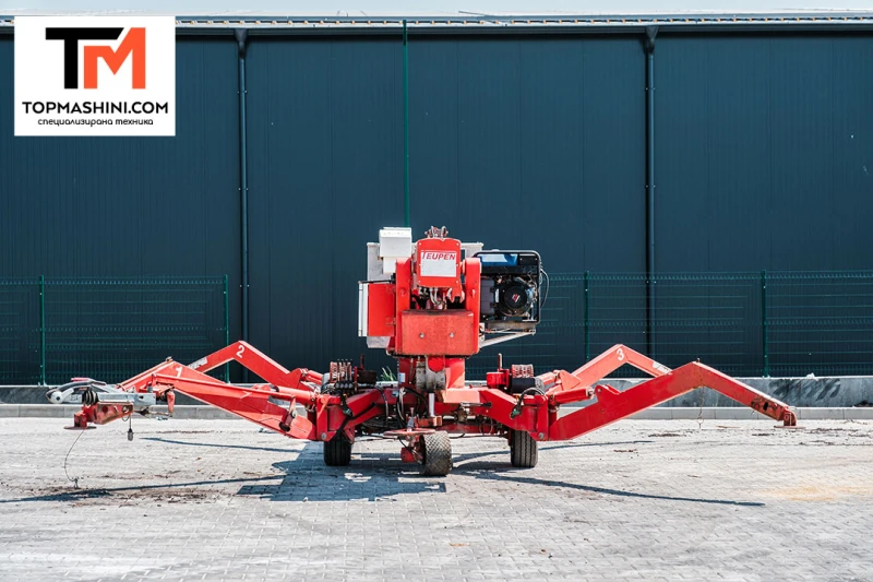 Автовишка Друга марка Телескопична вишка ремарке Teupen GT17H, снимка 6 - Индустриална техника - 50909023