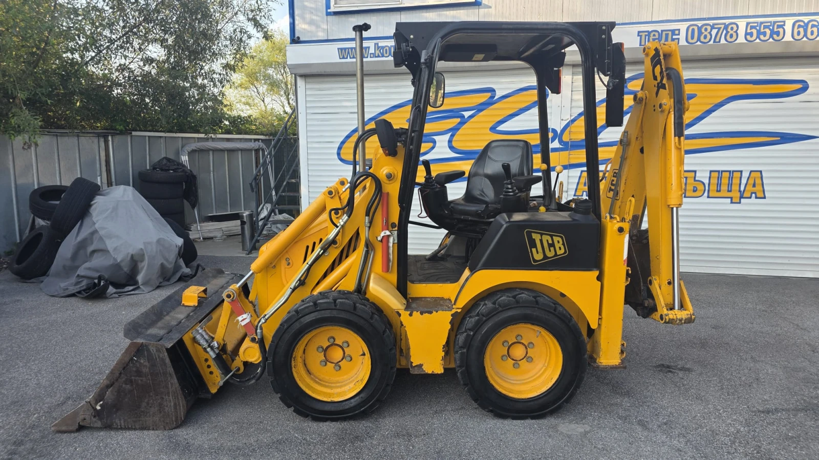 Багер JCB 1-CX- 377ЧАСА.-УНИКАТ, снимка 5 - Индустриална техника - 55619033