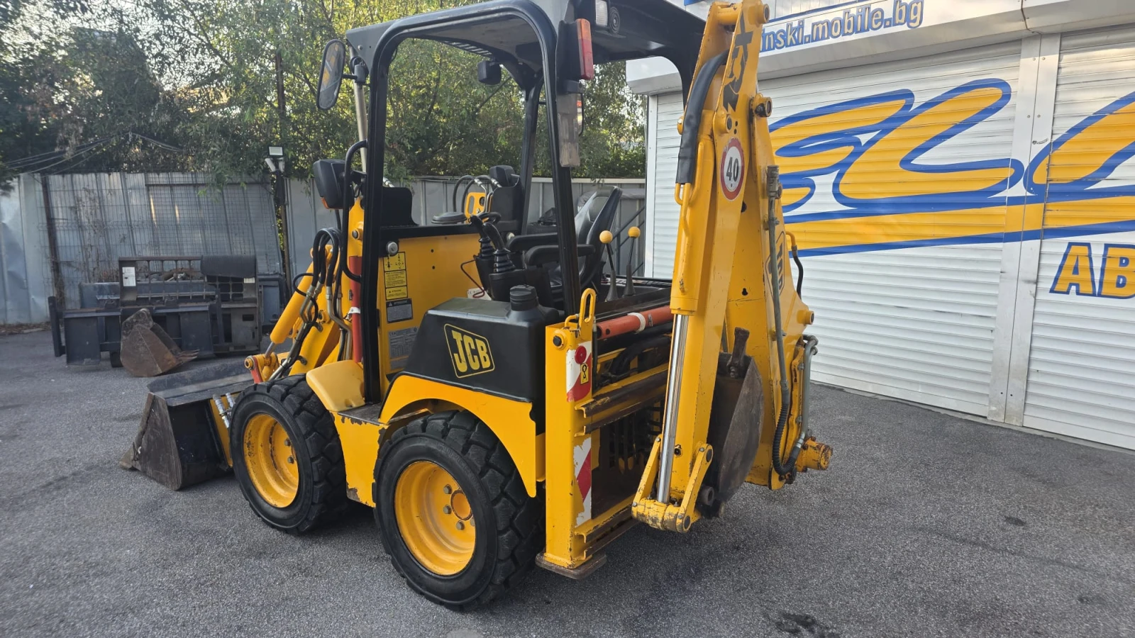 Багер JCB 1-CX- 377ЧАСА.-УНИКАТ, снимка 4 - Индустриална техника - 55619033