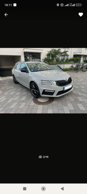Skoda Octavia 2.0TDI-VRS-Nardo Gray  | Mobile.bg    8