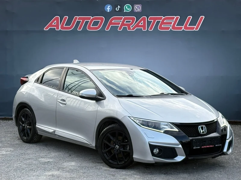 Honda Civic 1.6D FACELIFT* СЕРВИЗНА ИСТОРИЯ* ЛИЗИНГ* БАРТЕР* 