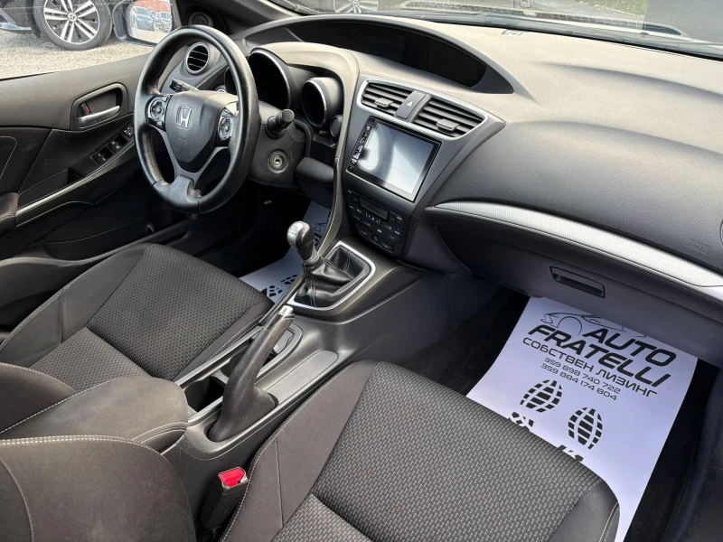 Honda Civic 1.6D FACELIFT* СЕРВИЗНА ИСТОРИЯ* ЛИЗИНГ* БАРТЕР* , снимка 11 - Автомобили и джипове - 52669534