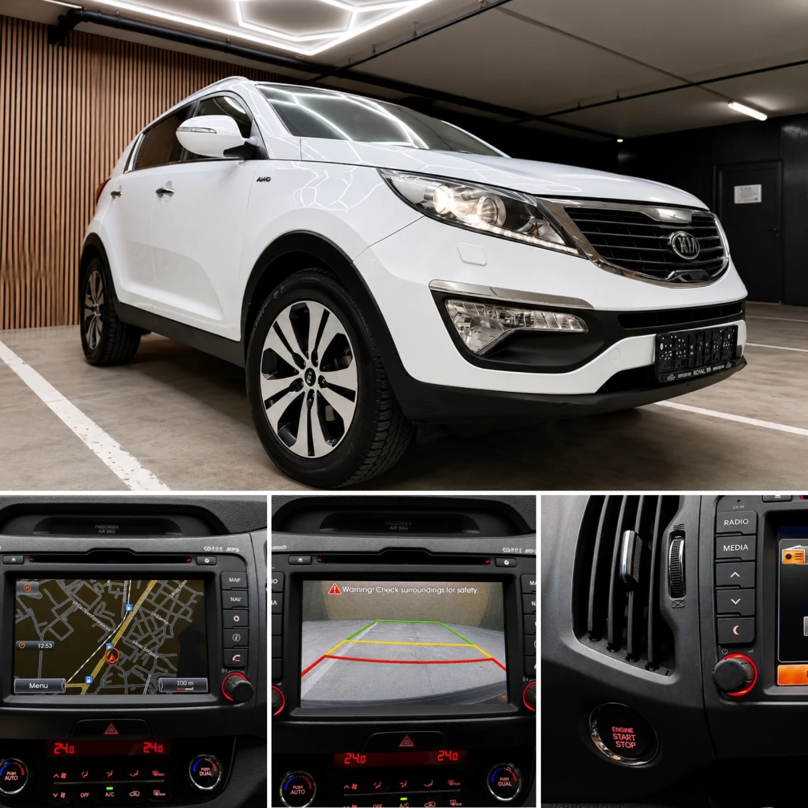 Kia Sportage 2.0 CRDI 136 КС :: 4Х4:: COOL:: АВТОМАТ::, снимка 12 - Автомобили и джипове - 54779928