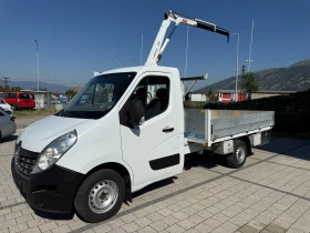 Renault Master 2.3dCI Бордови + Кран Климатик 3.15м. Euro 6B , снимка 3
