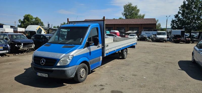 Mercedes-Benz Sprinter 316 6.2м. Ресор+ пружина  обслужен , снимка 1 - Бусове и автобуси - 46873269