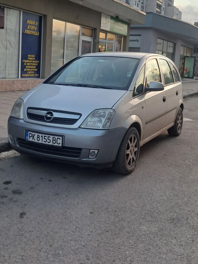 Opel Meriva 1.8 125кс Газ, снимка 1 - Автомобили и джипове - 47234637