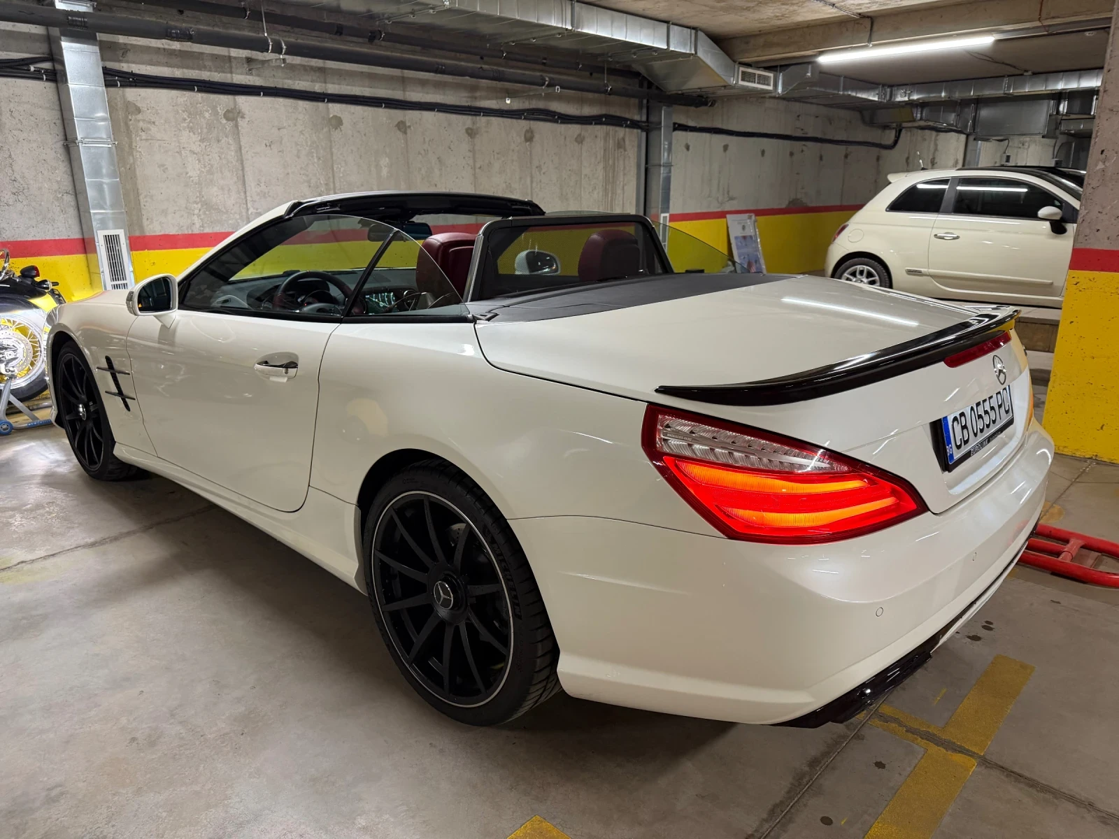 Mercedes-Benz SL 500 SL63 AMG Styling Реални КМ, снимка 13 - Автомобили и джипове - 53880336