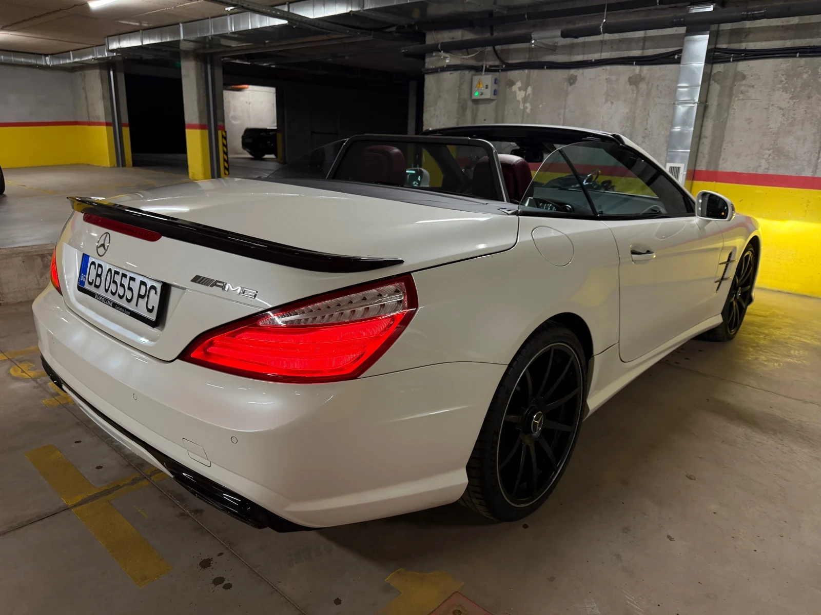 Mercedes-Benz SL 500 SL63 AMG Styling Реални КМ, снимка 14 - Автомобили и джипове - 53880336