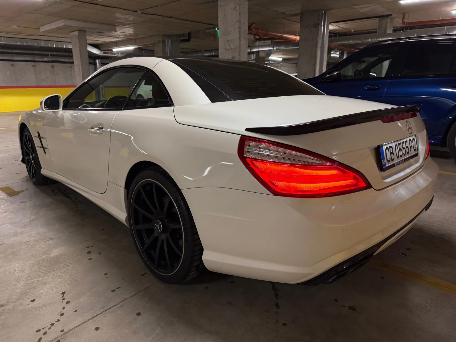 Mercedes-Benz SL 500 SL63 AMG Styling Реални КМ, снимка 4 - Автомобили и джипове - 53880336