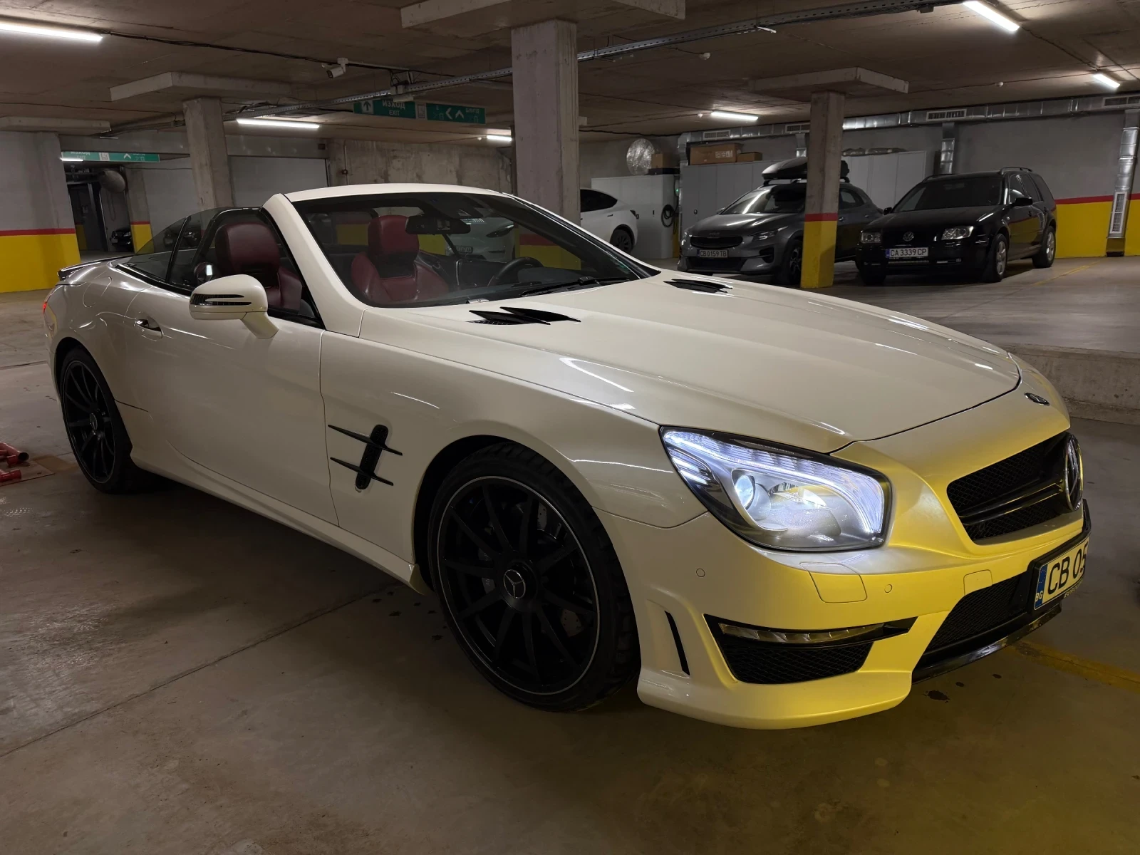 Mercedes-Benz SL 500 SL63 AMG Styling Реални КМ, снимка 12 - Автомобили и джипове - 53880336