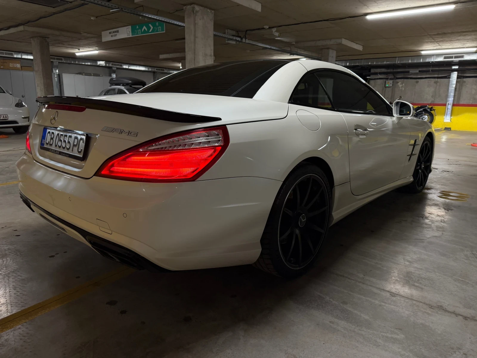 Mercedes-Benz SL 500 SL63 AMG Styling Реални КМ, снимка 3 - Автомобили и джипове - 53880336