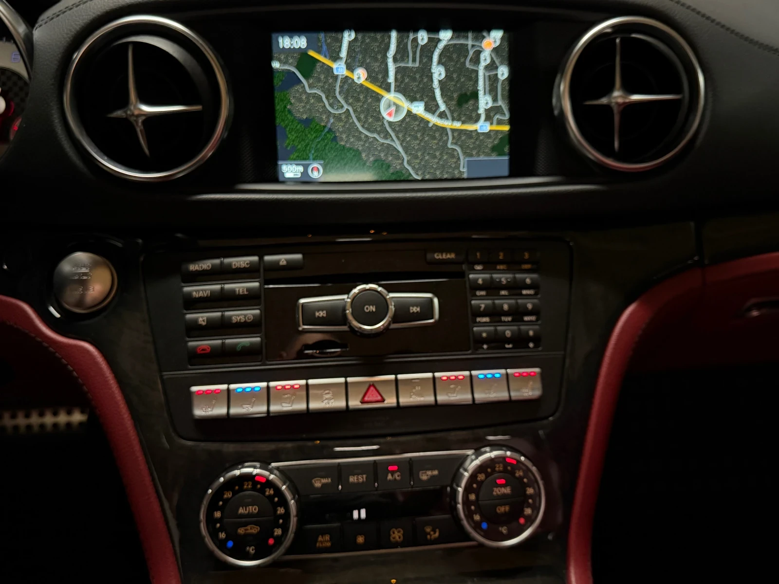 Mercedes-Benz SL 500 SL63 AMG Styling Реални КМ, снимка 8 - Автомобили и джипове - 53880336