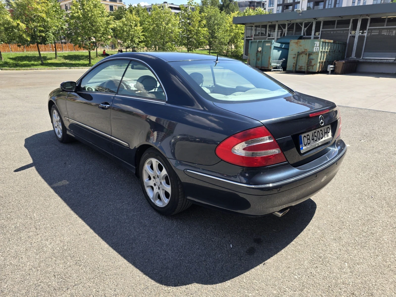 Mercedes-Benz CLK DISTRONIC, ГАЗ, Elegance, снимка 7 - Автомобили и джипове - 55834330