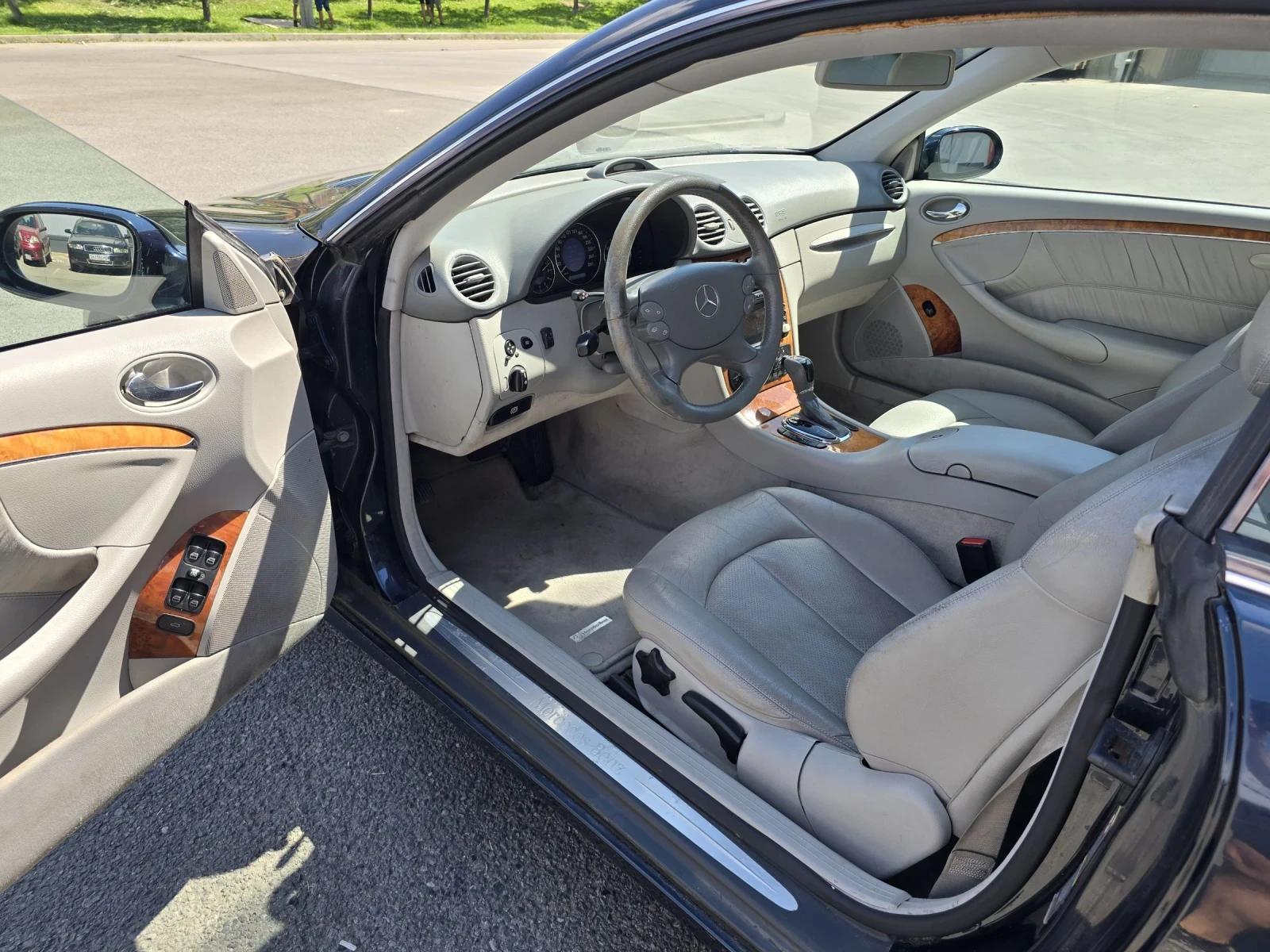 Mercedes-Benz CLK DISTRONIC, ГАЗ, Elegance, снимка 10 - Автомобили и джипове - 55834330
