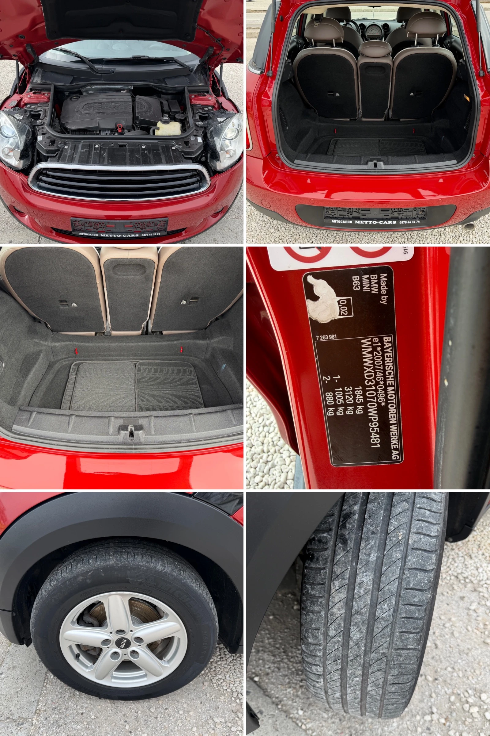 Mini Countryman 2.0D* 107xkm* 100%km* АВТОМАТ, снимка 7 - Автомобили и джипове - 53013702