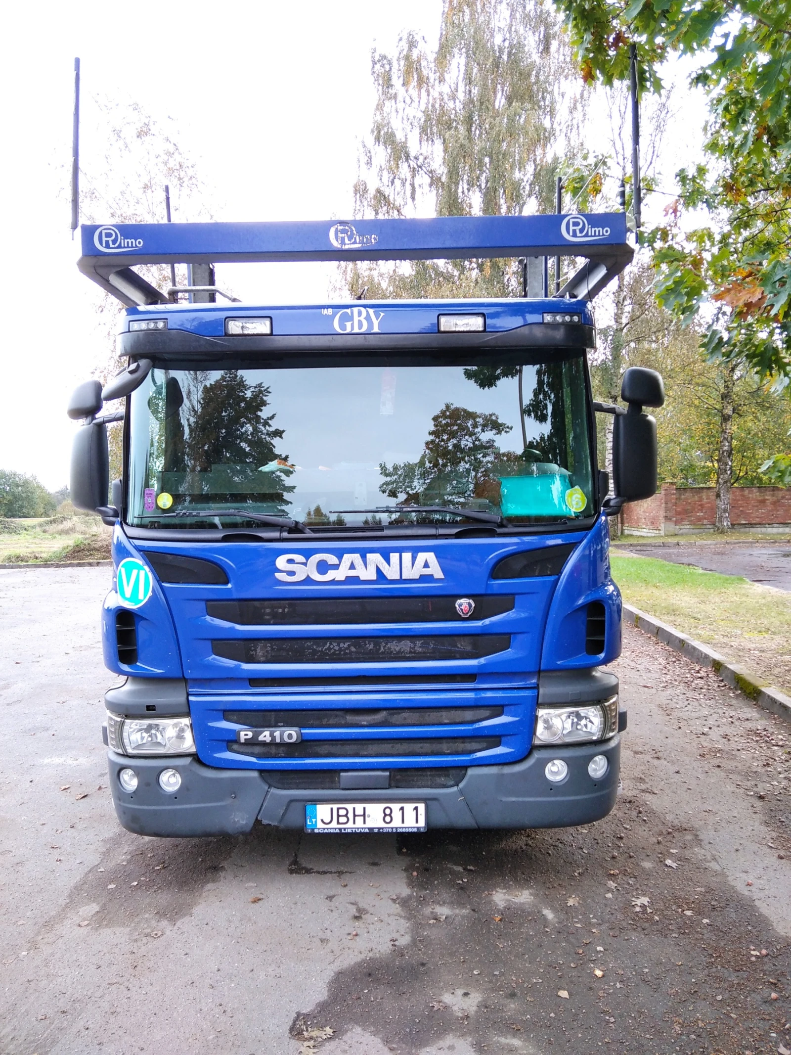 Scania P 420 Scania P410 + RimoPL7