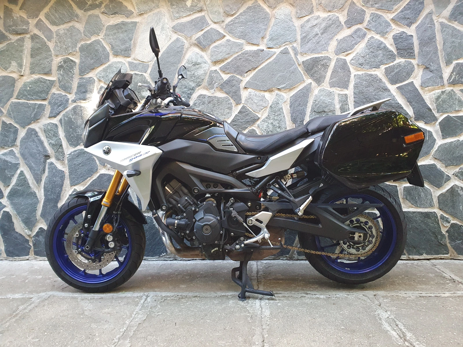 Yamaha Mt-09  900i GT ABS TCS 06.2020г 2-куфара, снимка 1