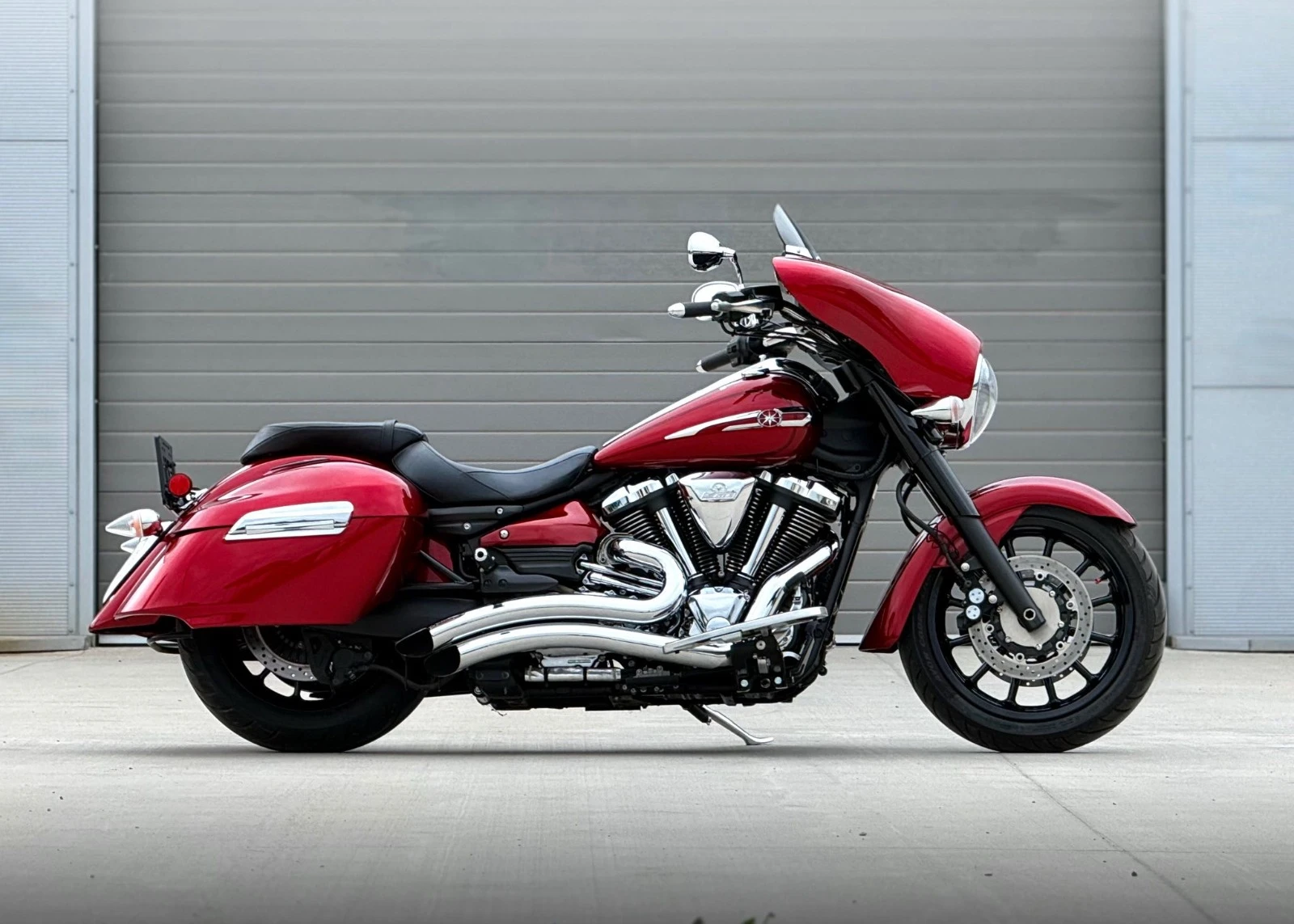 Yamaha Stratoliner RED BAGGER DELUXE, снимка 4 - Мотоциклети и мототехника - 54711963