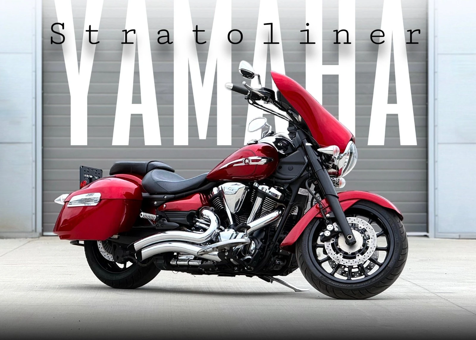 Yamaha Stratoliner RED BAGGER DELUXE