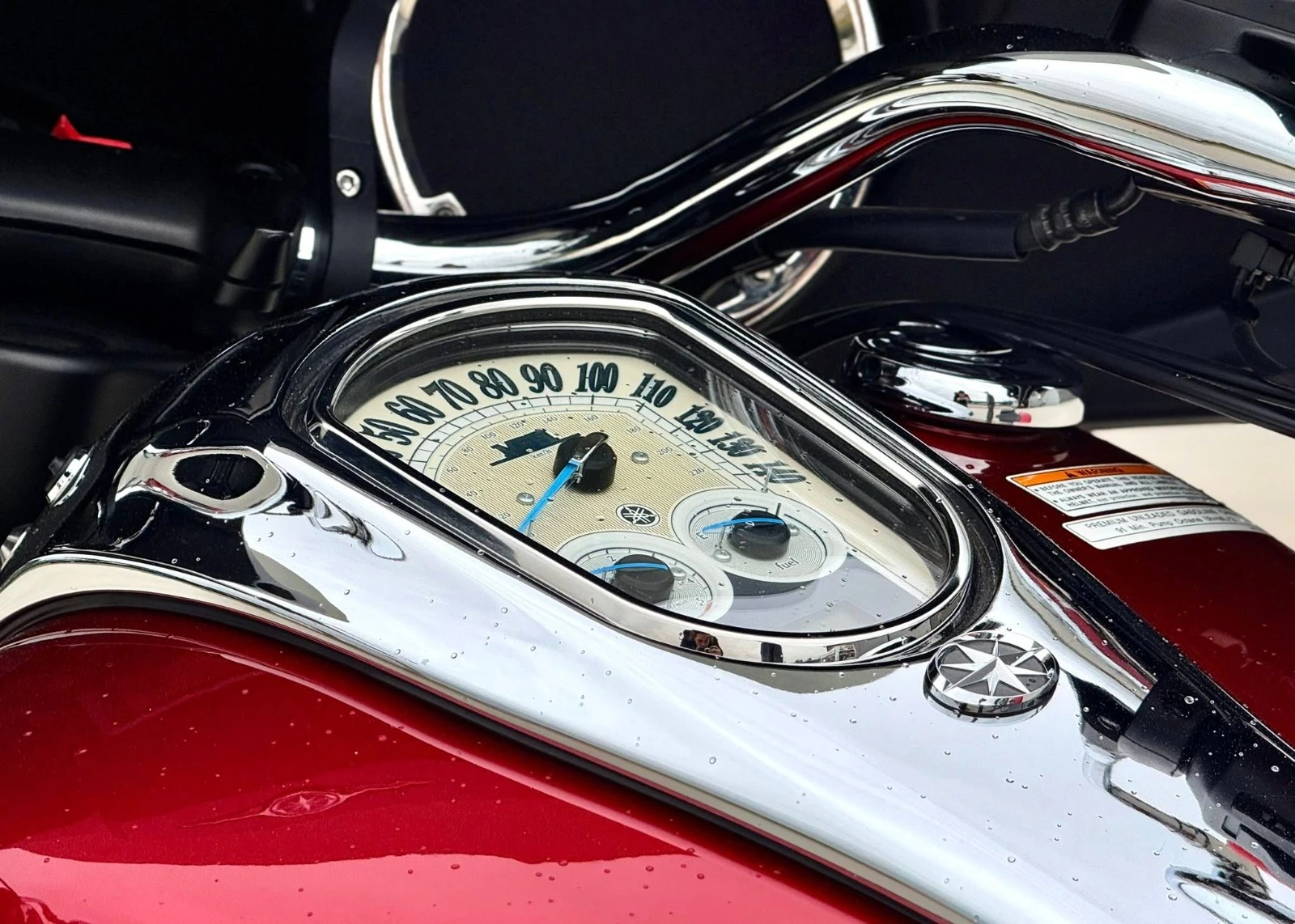 Yamaha Stratoliner RED BAGGER DELUXE, снимка 8 - Мотоциклети и мототехника - 54711963