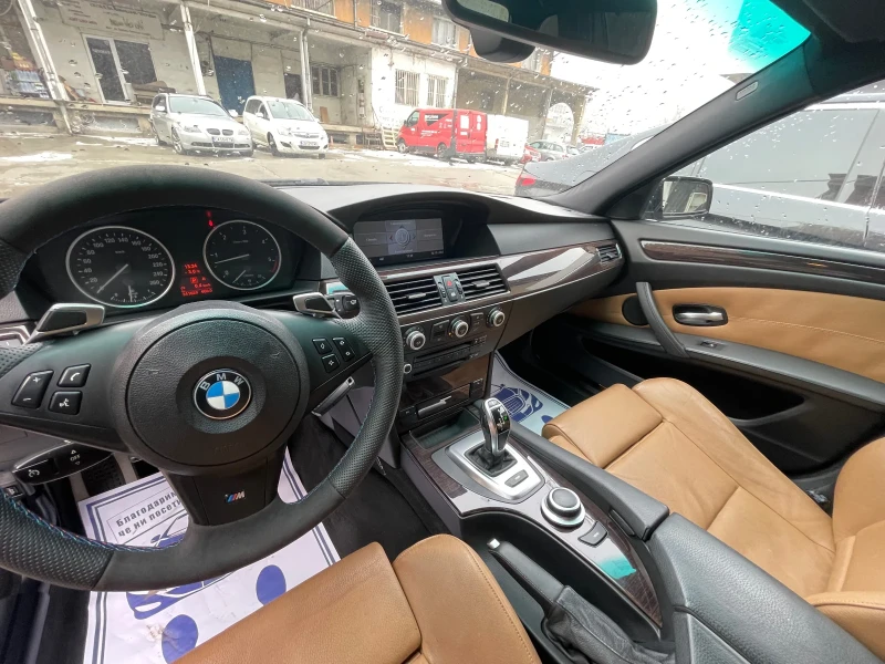 BMW 535 D SAT/M-пакет/286кс, снимка 11 - Автомобили и джипове - 48523184