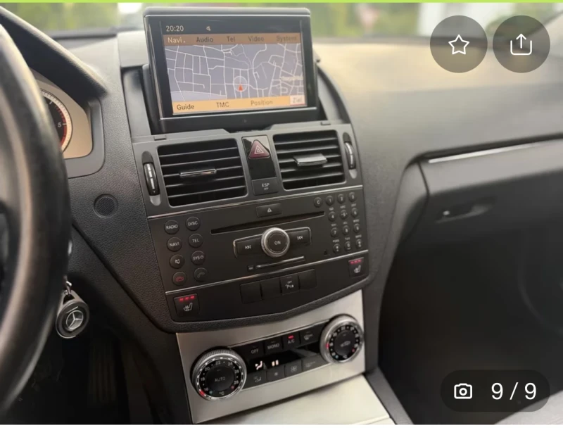 Mercedes-Benz C 200, снимка 10 - Автомобили и джипове - 52966141