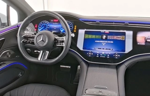 Mercedes-Benz EQS 450 4Matic = AMG Line Premium= Гаранция, снимка 4 - Автомобили и джипове - 47876951