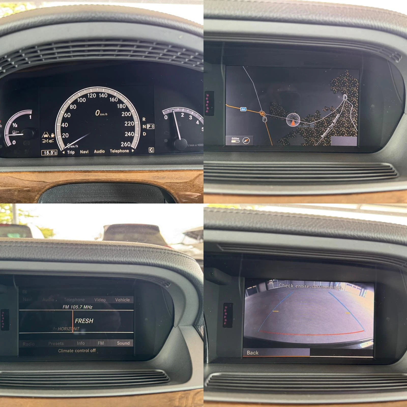 Mercedes-Benz S 350 272ps* GAS* FACE* H/K* Distr* * N Vision | Mobile.bg   14