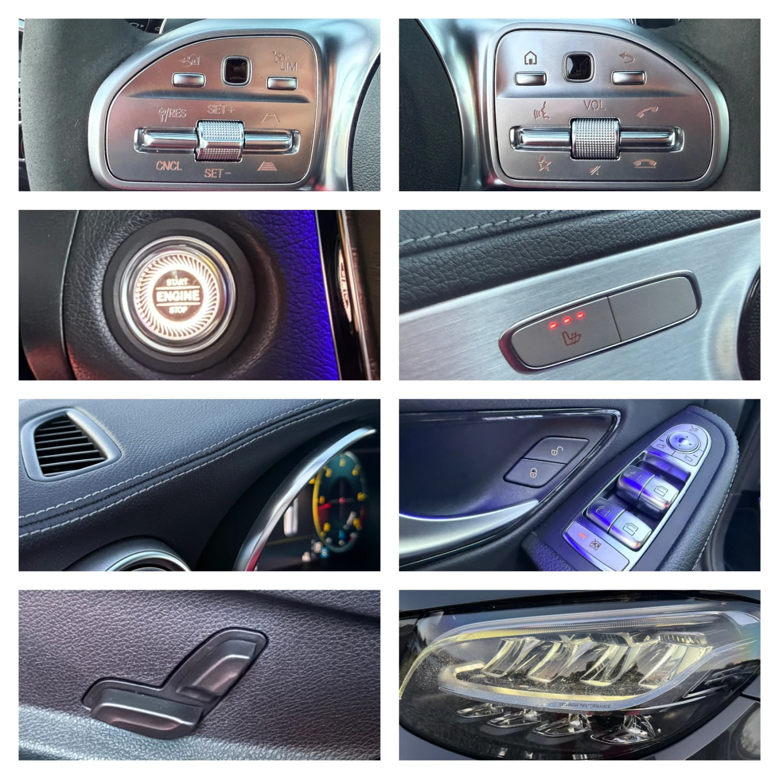 Mercedes-Benz C 220 d (194 кс) FACE/AMG-pack/9G-TRONIC/Full LED/2021г., снимка 16 - Автомобили и джипове - 54140671