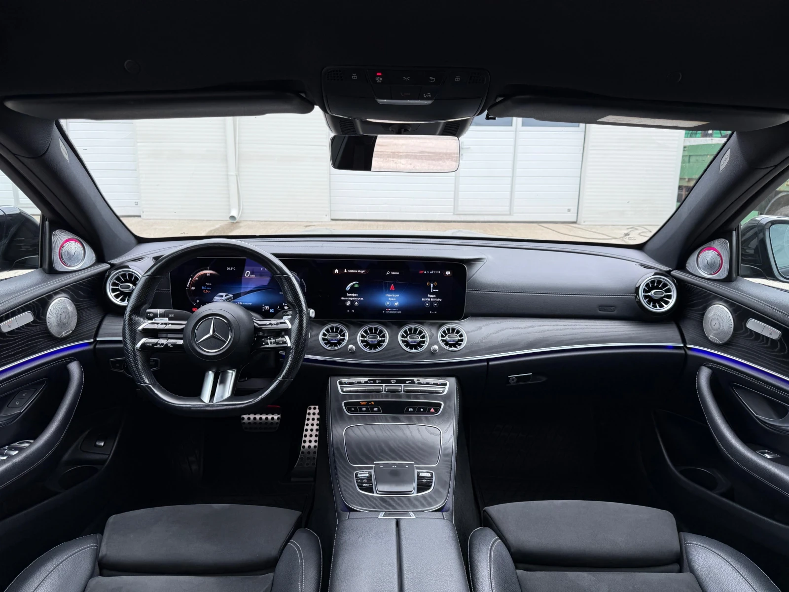 Mercedes-Benz E 300 de* Plug-in hybrid* 4x4* AMG, снимка 10 - Автомобили и джипове - 54887292