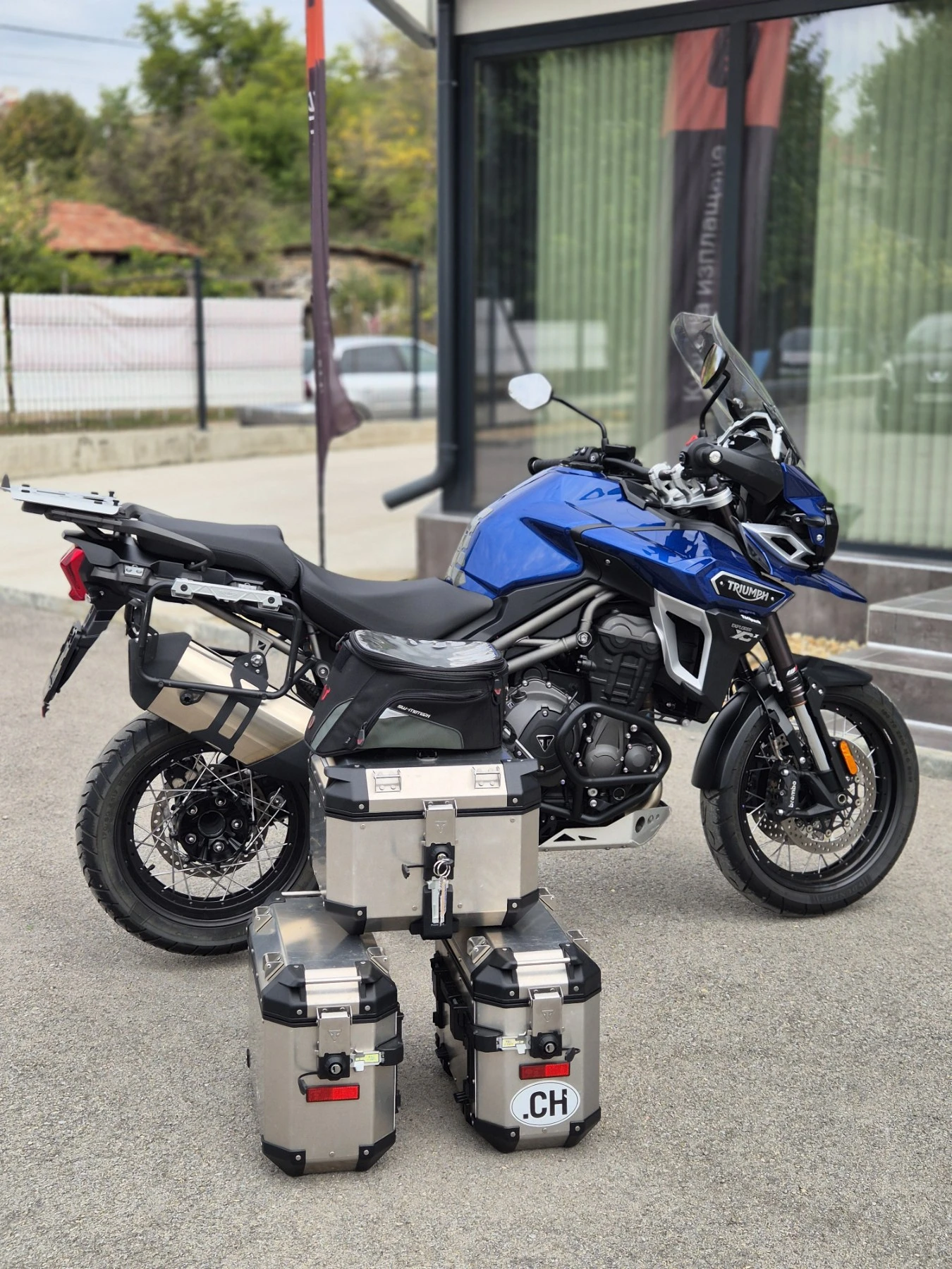 Triumph Tiger Explorer 1200 XCx 21000km! Нов внос ШВЕЙЦАРИЯ - изображение 9
