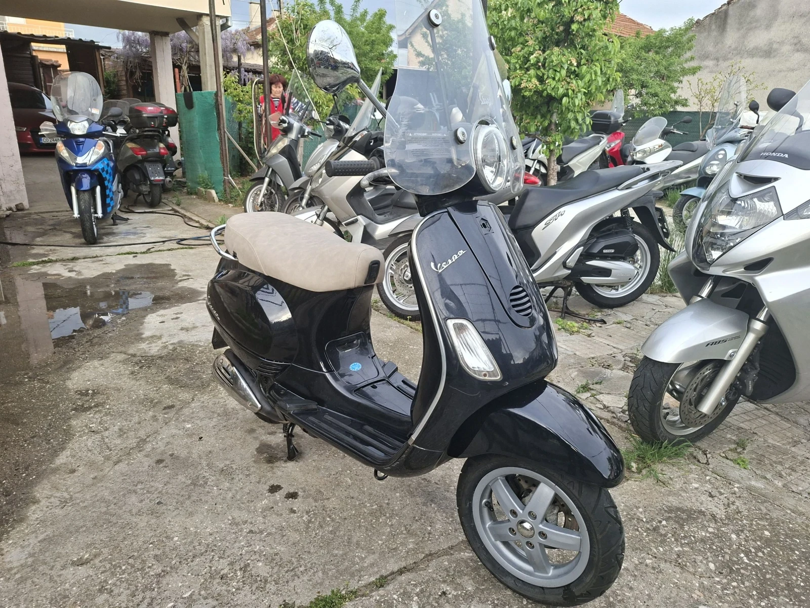 Vespa 125 125е уникат на 100%реални километри 2009год.