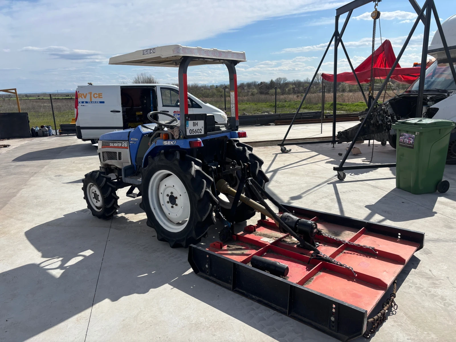 Трактор ISEKI SIAL 26, снимка 4 - Селскостопанска техника - 54125602