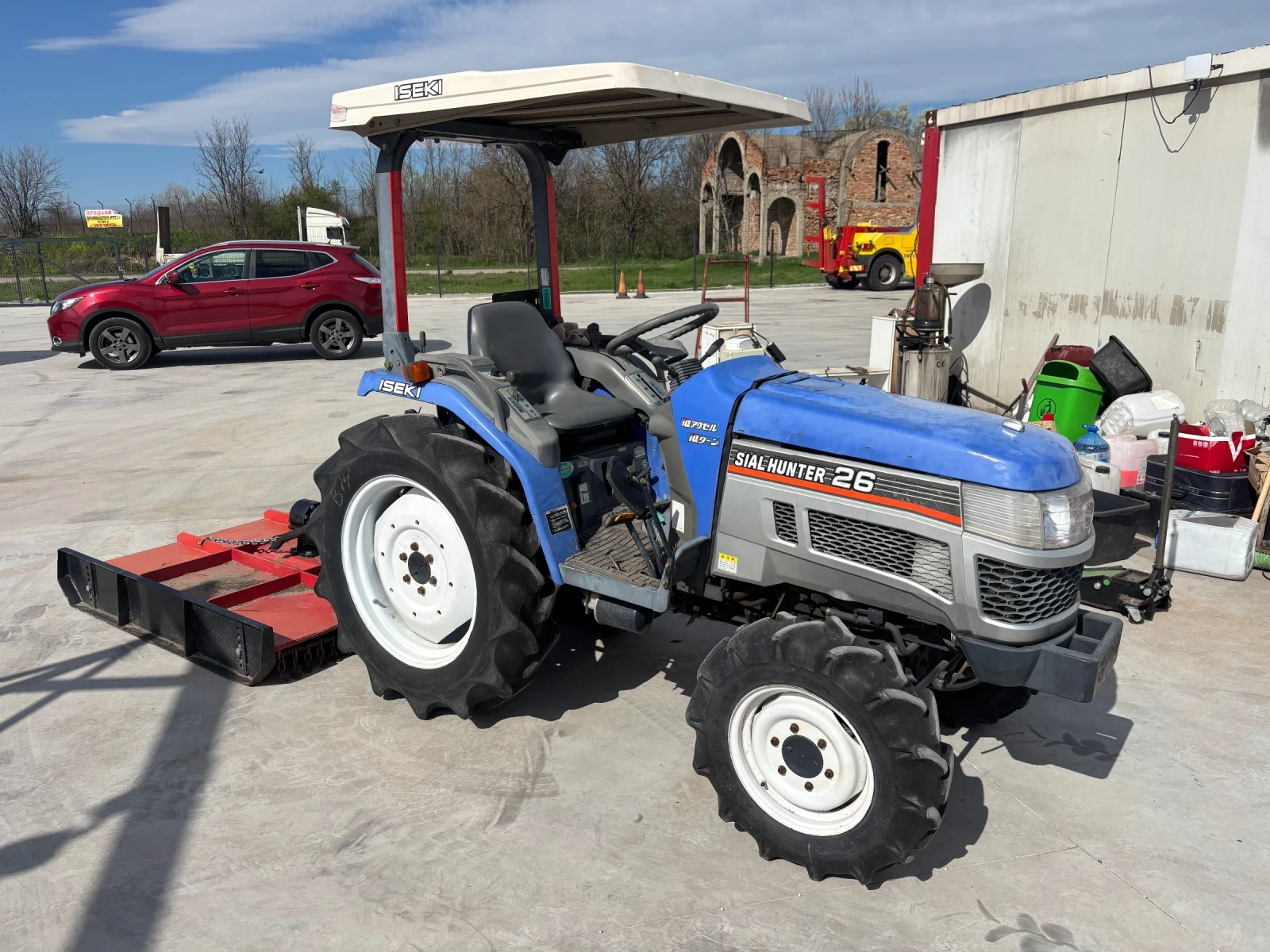 Трактор ISEKI SIAL 26, снимка 2 - Селскостопанска техника - 54125602