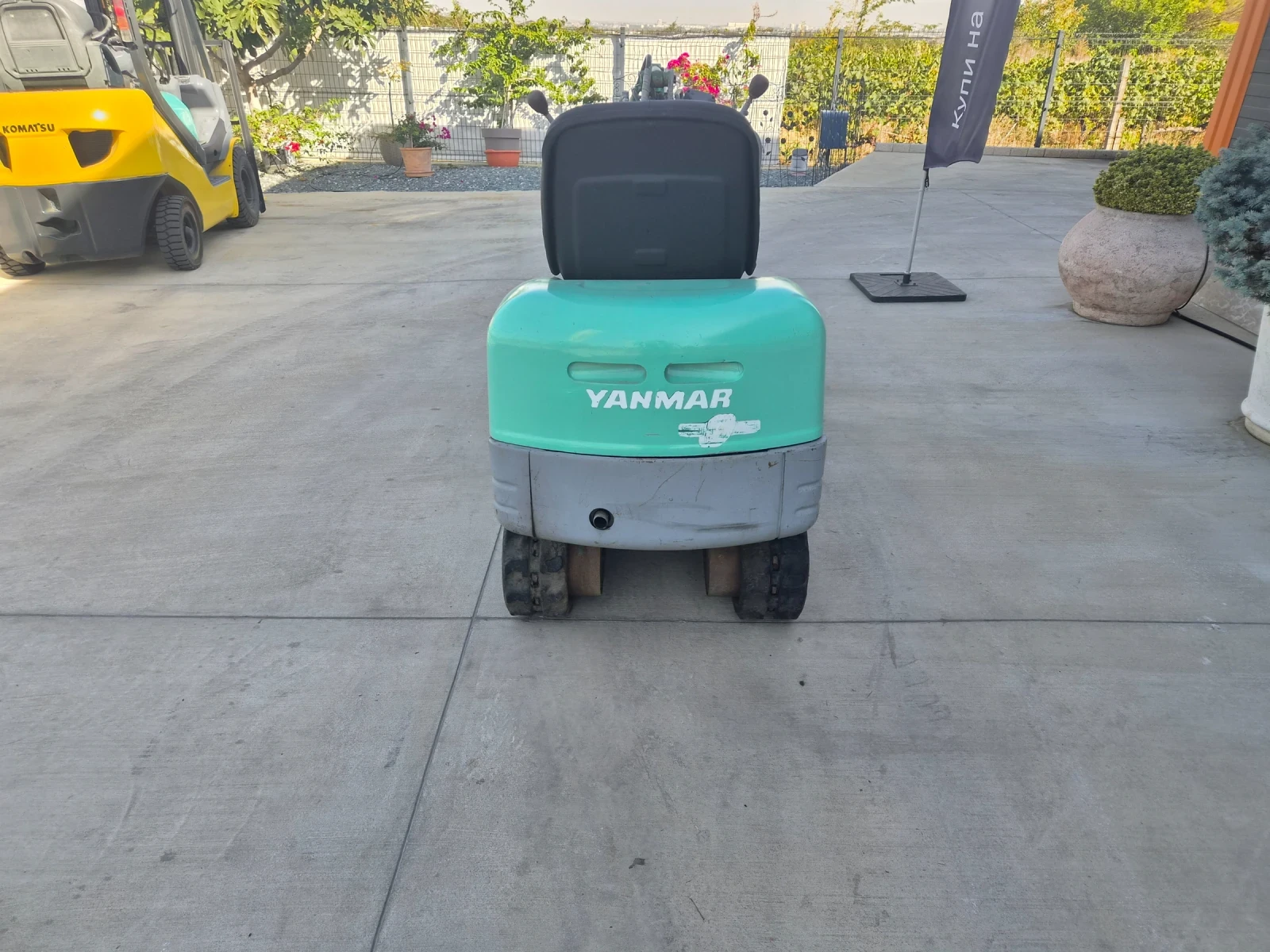 Багер Yanmar B05 / ПРОМОЦИЯ !!!, снимка 4 - Индустриална техника - 56426716