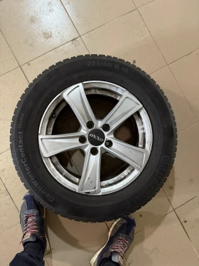 Гуми с джанти Continental 225/60R16, снимка 1 - Гуми и джанти - 48278909