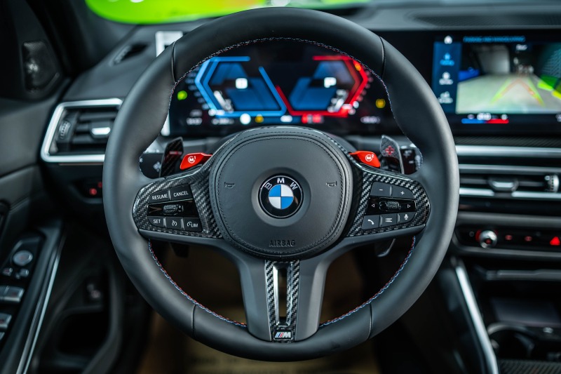 BMW M3 Competition M xDrive* Акрапович* , снимка 9 - Автомобили и джипове - 46291695