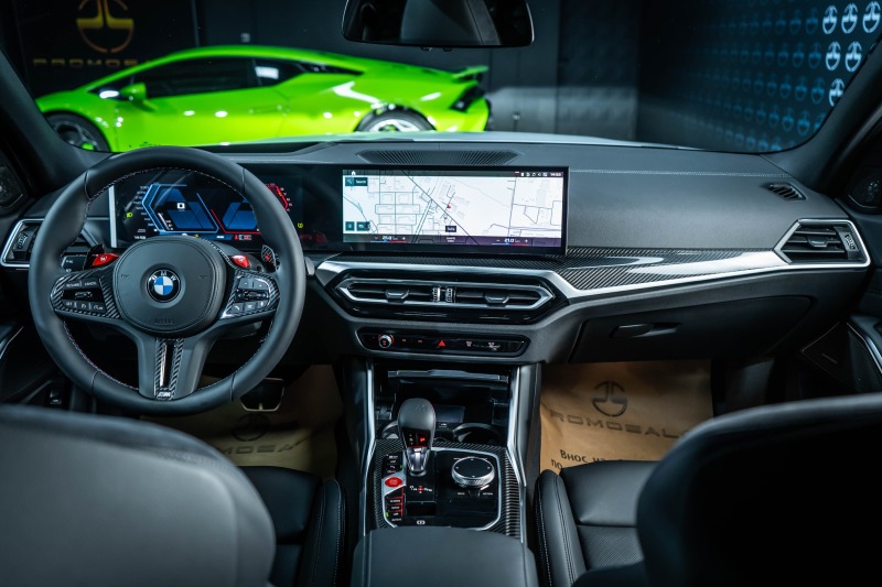 BMW M3 Competition M xDrive* Акрапович* , снимка 10 - Автомобили и джипове - 46291695
