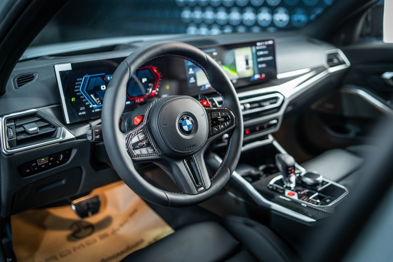 BMW M3 Competition M xDrive* Акрапович* , снимка 7 - Автомобили и джипове - 46291695