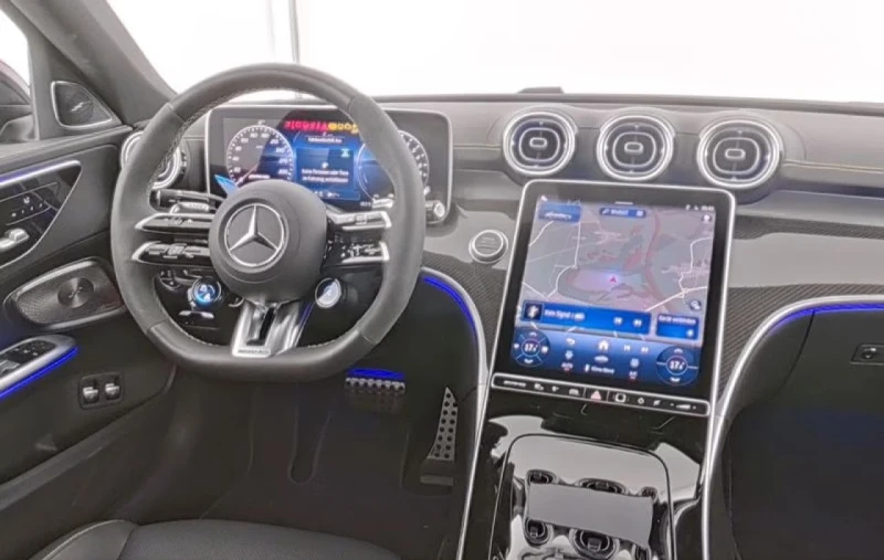 Mercedes-Benz C 63 AMG S AMG E-Perf/NIGHT I+ II/20&#34;, снимка 4 - Автомобили и джипове - 52638477