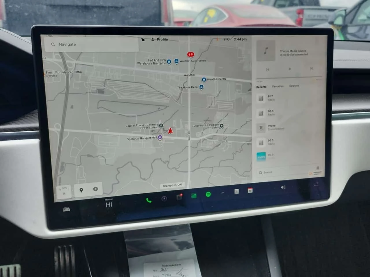 Tesla Model S * PLAID * ОБДУХВАНЕ* ПОДГРЕВ* BLIND SPOT* , снимка 11 - Автомобили и джипове - 53904793