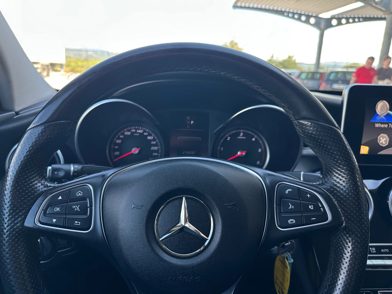 Mercedes-Benz C 220 C220 4-MATIK -AIRMATIC , снимка 9 - Автомобили и джипове - 54430360